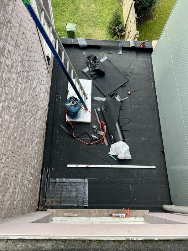 Flat Roof Repair detail